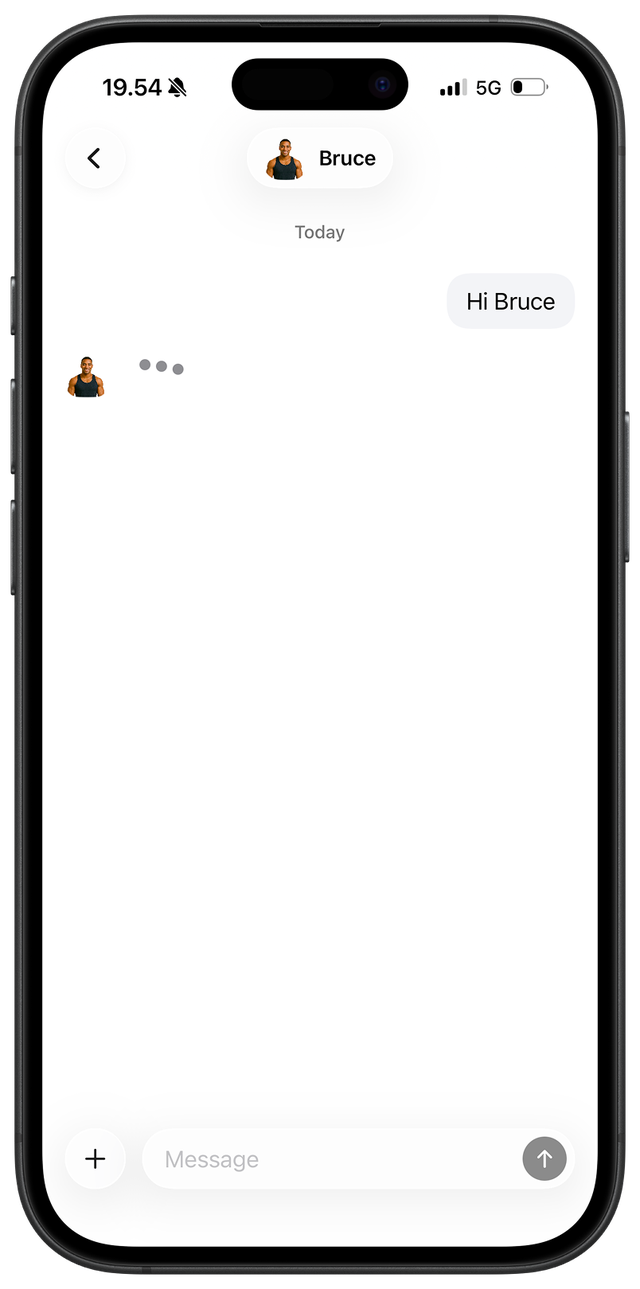 Pallas AI chat screen